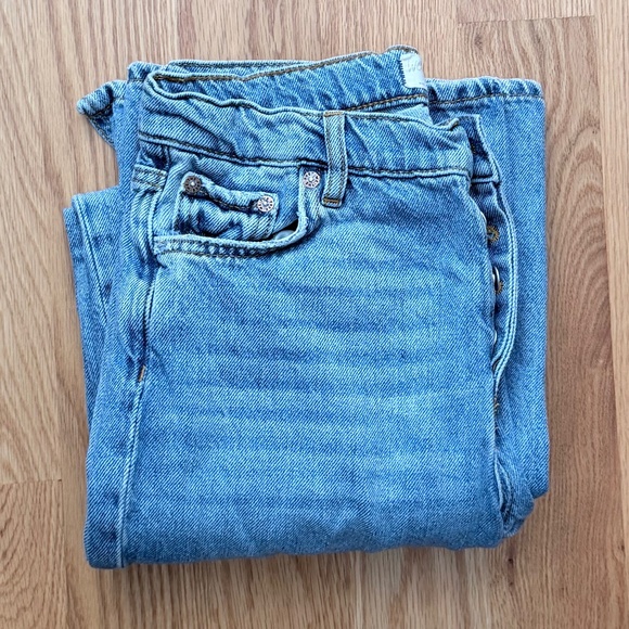 We The Free High-Rise Button-Fly Split Hem Jeans (26) - Picture 12 of 16